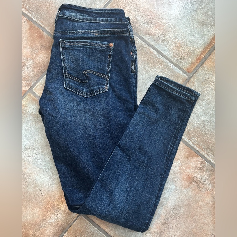 Silver Jeans Dark Blue Women's